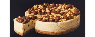 Honeycomb golden nugget cheesecake
